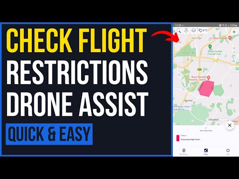 How to See Flight Restriction Zones on Drone Assist